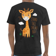 Stand Tall Dream Big Giraffe Graphic T-Shirt product