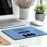 My Hero My Friend My Dad Mouse Pad, Father's Day Gift, Best Dad Ever, Dad Gift Idea, Gift for Dad, Dad Mousepad, Gift for Him - Tawshia