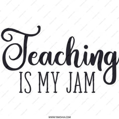 Teaching Is My Jam Pinback Button, Teacher Gift, Educator Apparel, School Pin, Teacher Appreciation, Funny Teacher Pin, Backpack Accessories - Tawshia