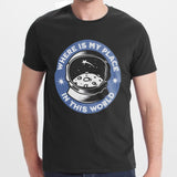 Where is My Place in This World Astronaut T-shirt product type