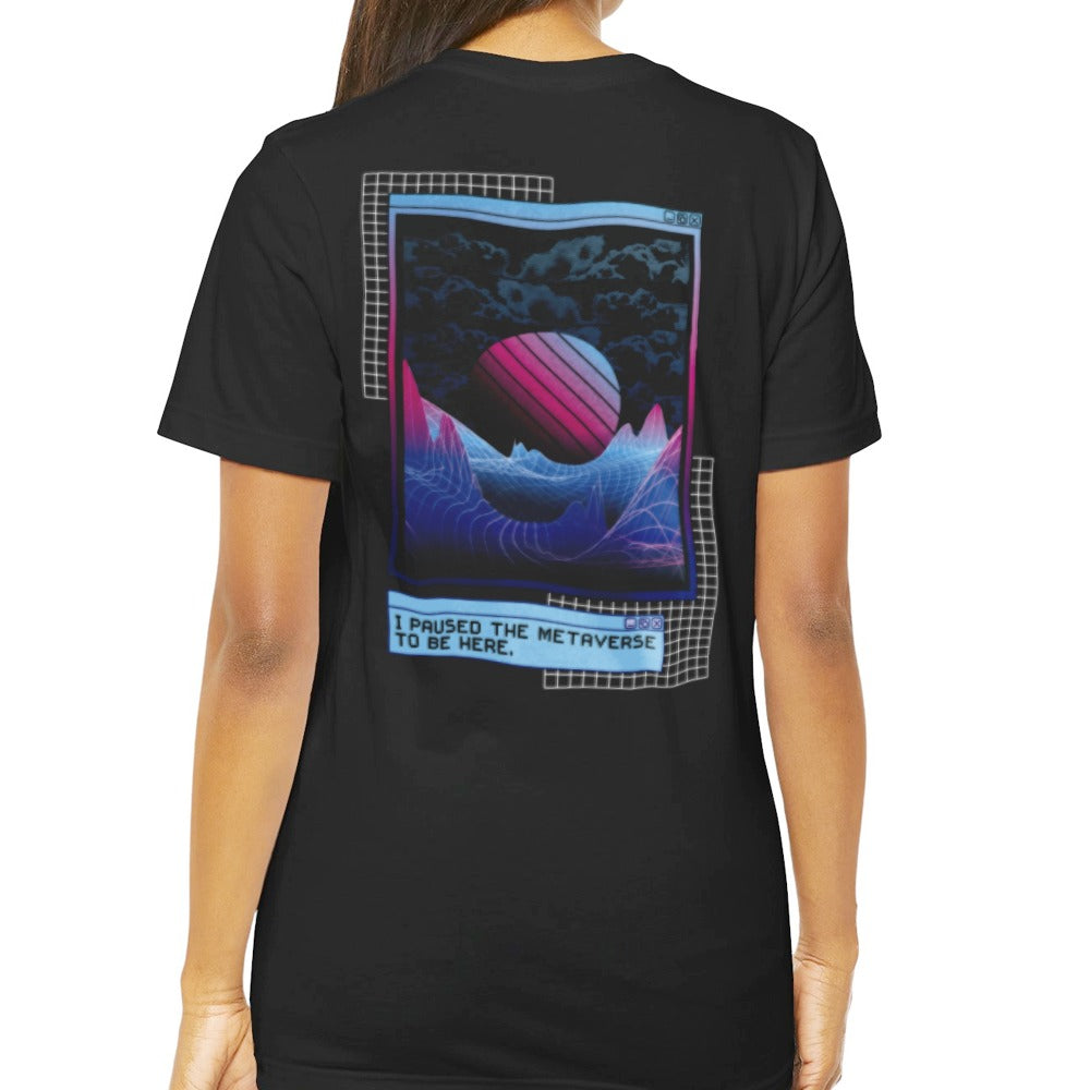 I Paused The Metaverse Graphic T-shirt product