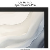 Abstract Ink Wash Wall Art, Minimalist Art Print, Neutral Tones Painting, Modern Home Decor, Contemporary Art, Calming Artwork - Tawshia