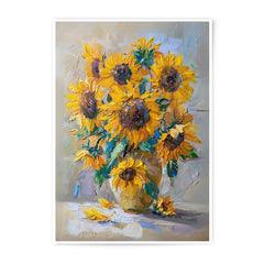 Sunflower Photographic Print, Flower Art Print, Floral Photography, Summer Decor, Kitchen Wall Art, Botanical Print - Tawshia