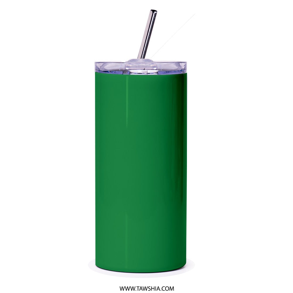 Restart Tumbler, Green Tumbler, Motivation Tumbler, Inspirational Tumbler, Gift Tumbler, Caffeinated Gift, Coffee Lover Gift - Tawshia