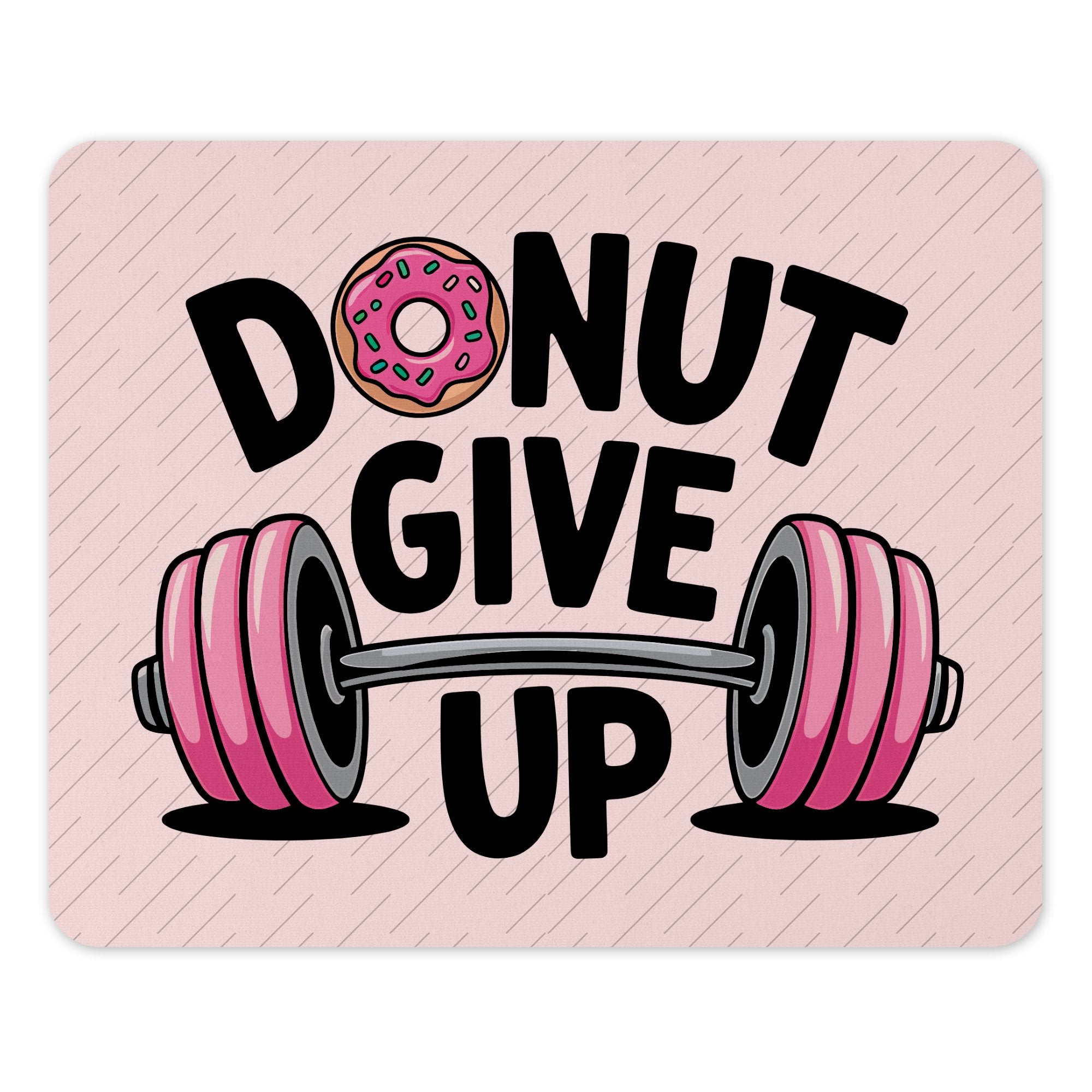 Donut Give Up Motivational Fitness Poster product