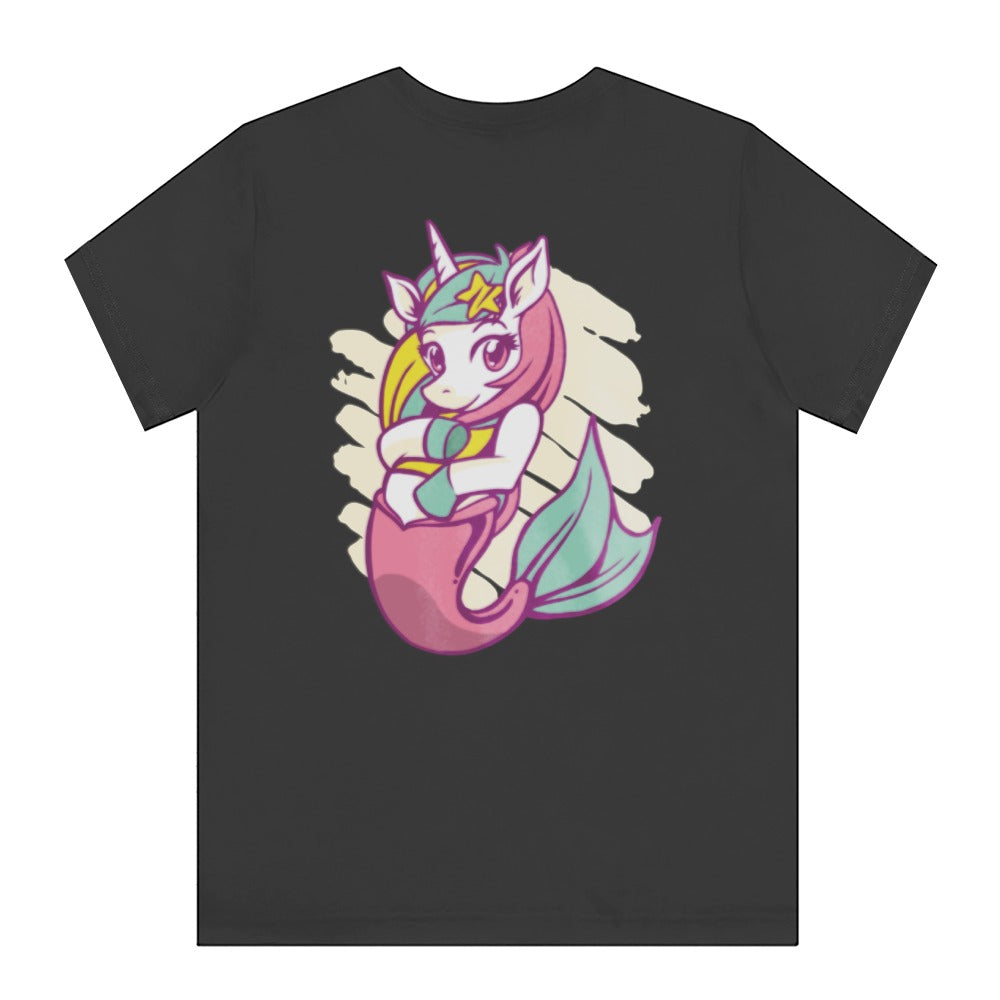 Adorable Unicorn Mermaid Graphic Printed T-shirt product