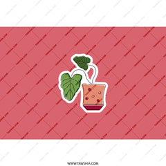 Potted Plant Tumbler, Cute Potted Plant Lover Gift, Indoor Plant Tumbler, Trending Tumbler Gift, Stylish Drinkware, Plant Mom Gift - Tawshia