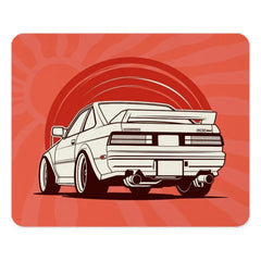 Toyota MR2 Mousepad, JDM Car Art, Japanese Automotive Decor, Retro Car Gift, Cool Desk Accessory, Car Enthusiast Gift, MR2 Lover - Tawshia