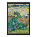 Vincent van Gogh Wall Art, Thatched Roofs, Wall Decor, Fine Art Print, Famous Painting, Impressionist Art, Home Decor - Tawshia