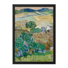 Vincent van Gogh Wall Art, Thatched Roofs, Wall Decor, Fine Art Print, Famous Painting, Impressionist Art, Home Decor - Tawshia