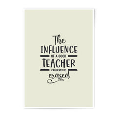 Teacher Influence Photographic Prints, Educator Appreciation Gift, Inspirational Wall Art, Classroom Decor, Mentor Thank You, Home Decor - Tawshia