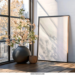 Minimalist Abstract Wall Art, Modern Home Decor, Neutral Art Print, Serene Curves Art, Contemporary Design, Calming Artwork, Elegant Wall - Tawshia