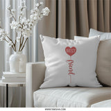 Best Friend Pillow, Heart Balloon Pillow, Friendship Gift Pillow, Decorative Pillow, Throw Pillow, Gift for Bestie - Tawshia