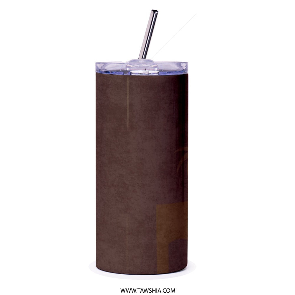 Saudi National Day Tumbler, Saudi Arabia Design, Arabic Calligraphy Tumbler, Kingdom Pride Travel Mug, Saudi Gift Idea, Unique Drinkware - Tawshia