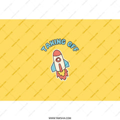 Taking Off Rocket Tumbler, Space Tumbler, Rocket Design Tumbler, Cute Tumbler, Gift for Space Lover, Kids Tumbler, Travel Mug - Tawshia