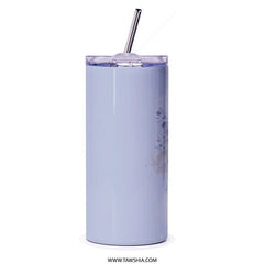 Arabic Mother's Day Tumbler, Mom is Light, Personalized Gift, Islamic Art Tumbler, Unique Design, Tumbler with Straw, Coffee Tea Cup - Tawshia