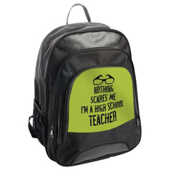 High School Teacher Backpack, Funny Teacher Gift, Back to School, Teacher Appreciation, Graduation Gift, Everyday Carry, Teacher Bag - Tawshia