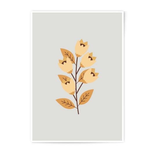 Floral Photographic Prints, Flower Artwork, Botanical Wall Art, Yellow Floral Decor, Modern Floral Prints, Home Decor, Wall Hangings - Tawshia