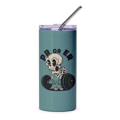 Powerlifting Skeleton Pro or ER Design Tumbler product