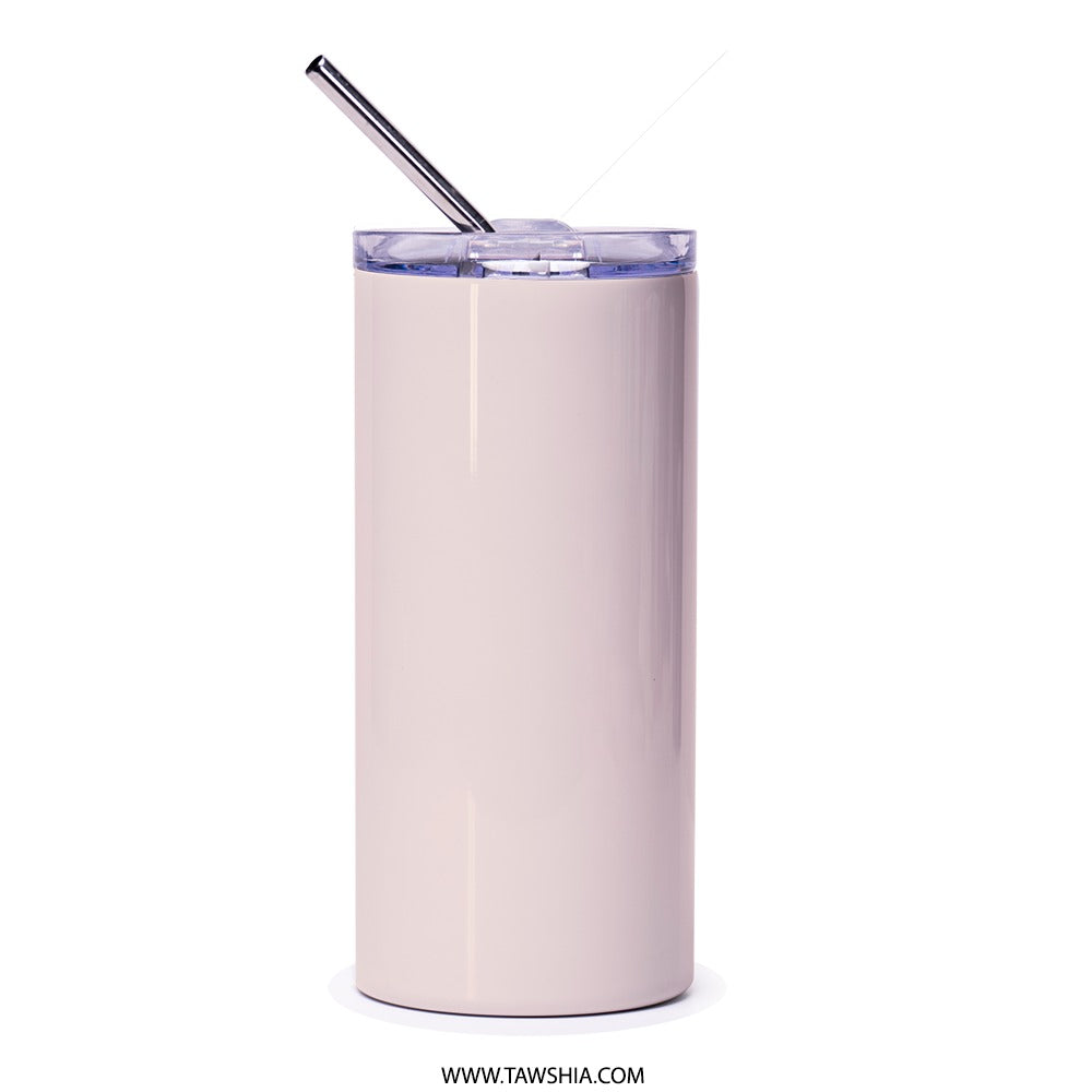 Pink Car Tumbler, Floral Bouquet Tumbler, Vintage Car Tumbler, Cute Car Gift, Unique Tumbler, Gift for Car Lover, Beverage Tumbler - Tawshia