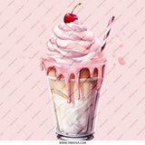 Pink Milkshake Pinback Button, Cute Drink Badge, Sweet Treat Pin, Kawaii Food, Dessert Lover Accessory, Trendy Aesthetic, Fun Novelty Gift - Tawshia
