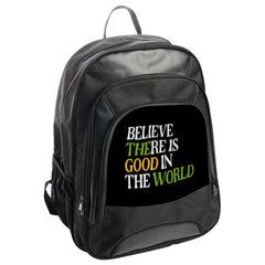 Believe in Good Backpack, Inspirational Backpack, Positive Quote Bag, Motivational Gift, School Backpack, Travel Backpack, Everyday Backpack - Tawshia