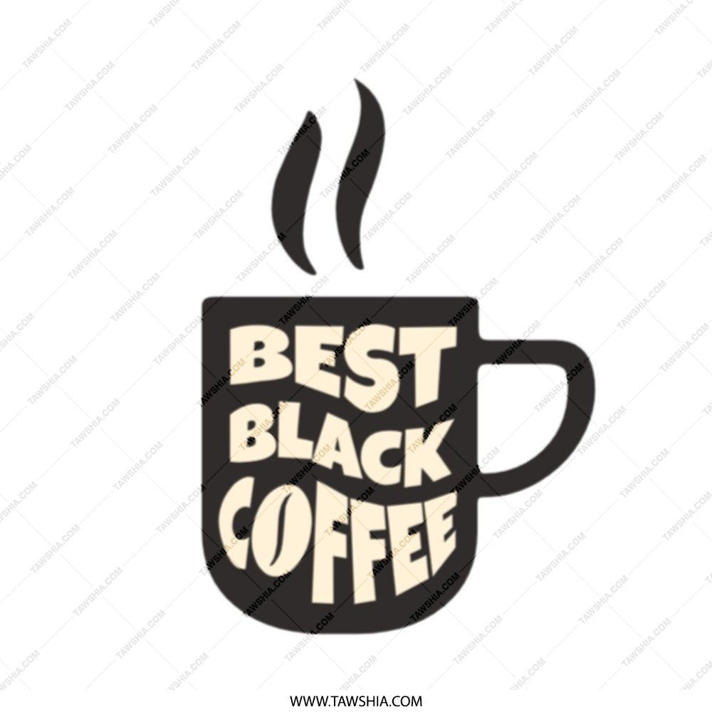 Best Black Coffee Tote Bag, Coffee Lover Gift, Coffee Addict Present, Trendy Tote Bag, Stylish Tote Bag, Gift for Barista - Tawshia