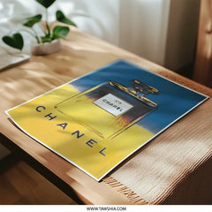 Chanel N 5 Photographic Print, Pop Art Decor, Luxury Fragrance, Wall Art, Home Decor, Fashion Print, Iconic Perfume, Gift Idea - Tawshia