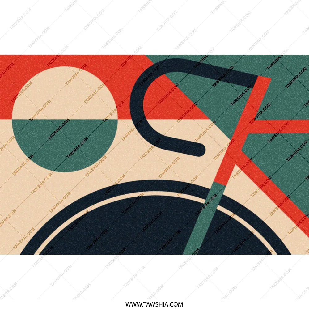 Minimalist Geometric Abstract Art Print product