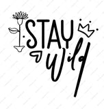 Stay Wild Mug, Inspirational Coffee Mug, Nature Lover Gift, Adventure Mug, Motivational Cup, Positive Vibes Mug, Gift for Her, Mug - Tawshia