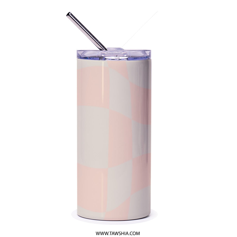 Floral Ice Cream Tumbler, Cute Tumbler, Unique Tumbler, Ice Cream Lover Gift, Summer Tumbler, Travel Tumbler, Gift For Her, Tumblers - Tawshia