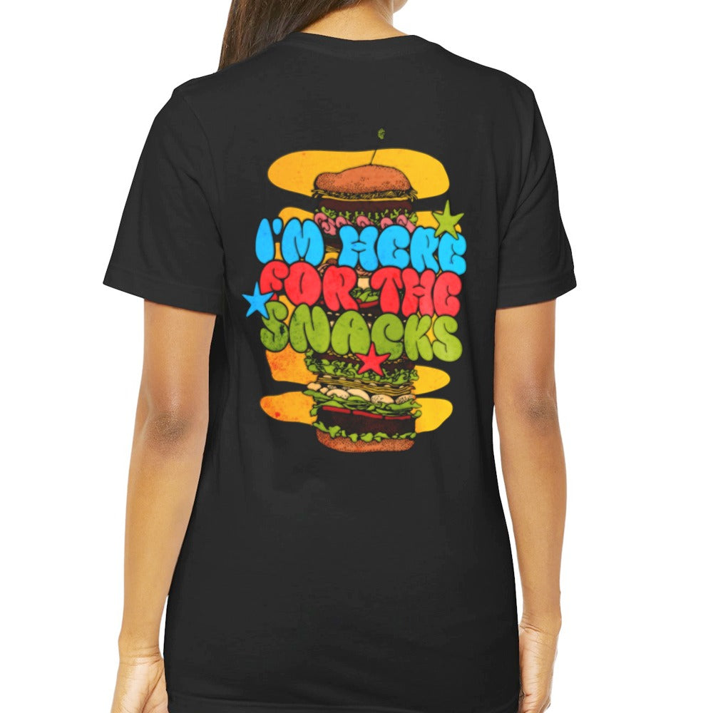 I'm Here for the Snacks Graphic T-Shirt product type