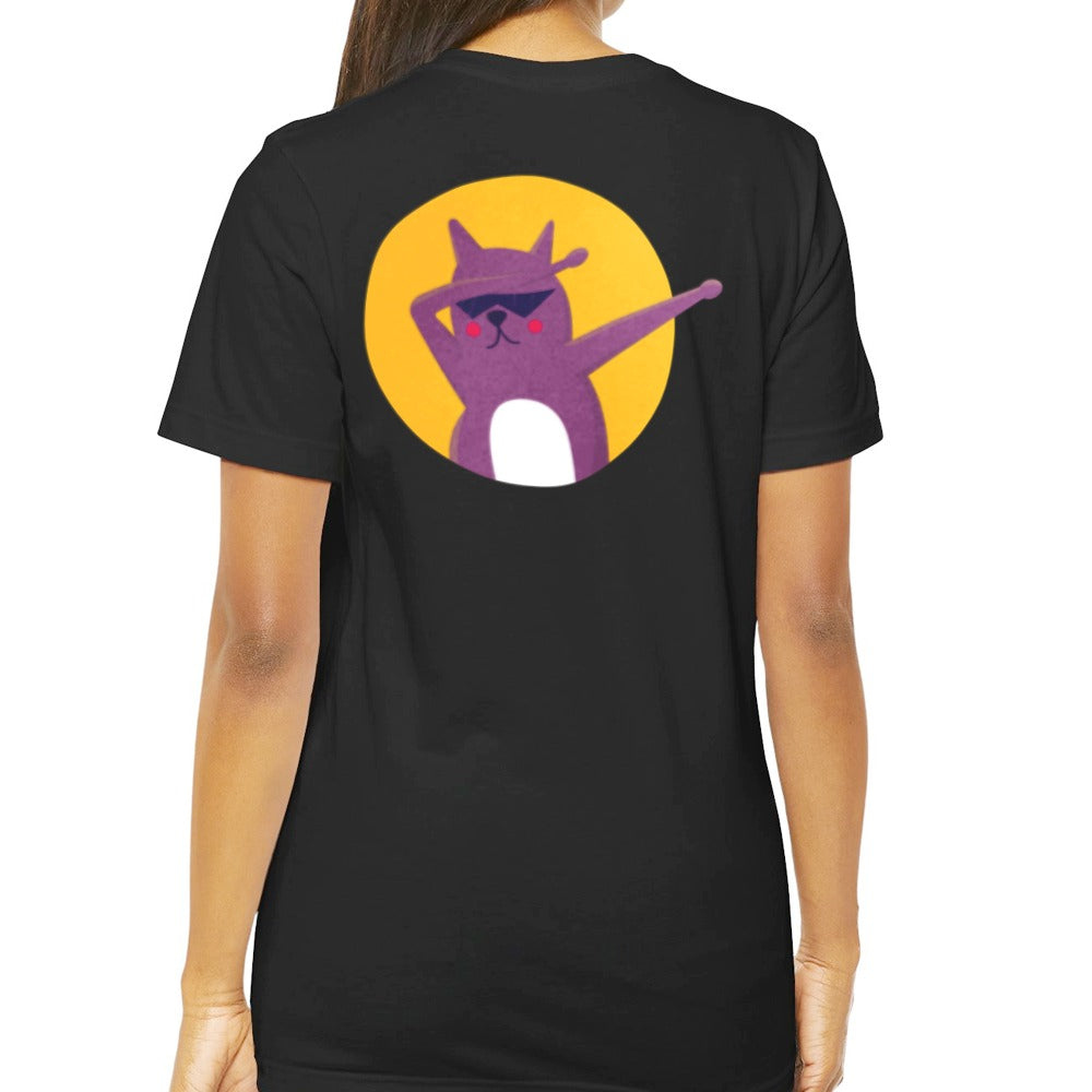 Cool Cat Dab Graphic Tee Shirt Product