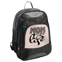 Mom Life is the Best Life BackPack, Mother's Day BackPack, Mom Gifts, Cool Mom BackPack, Mom BackPack for Women, Back to School BackPack - Tawshia
