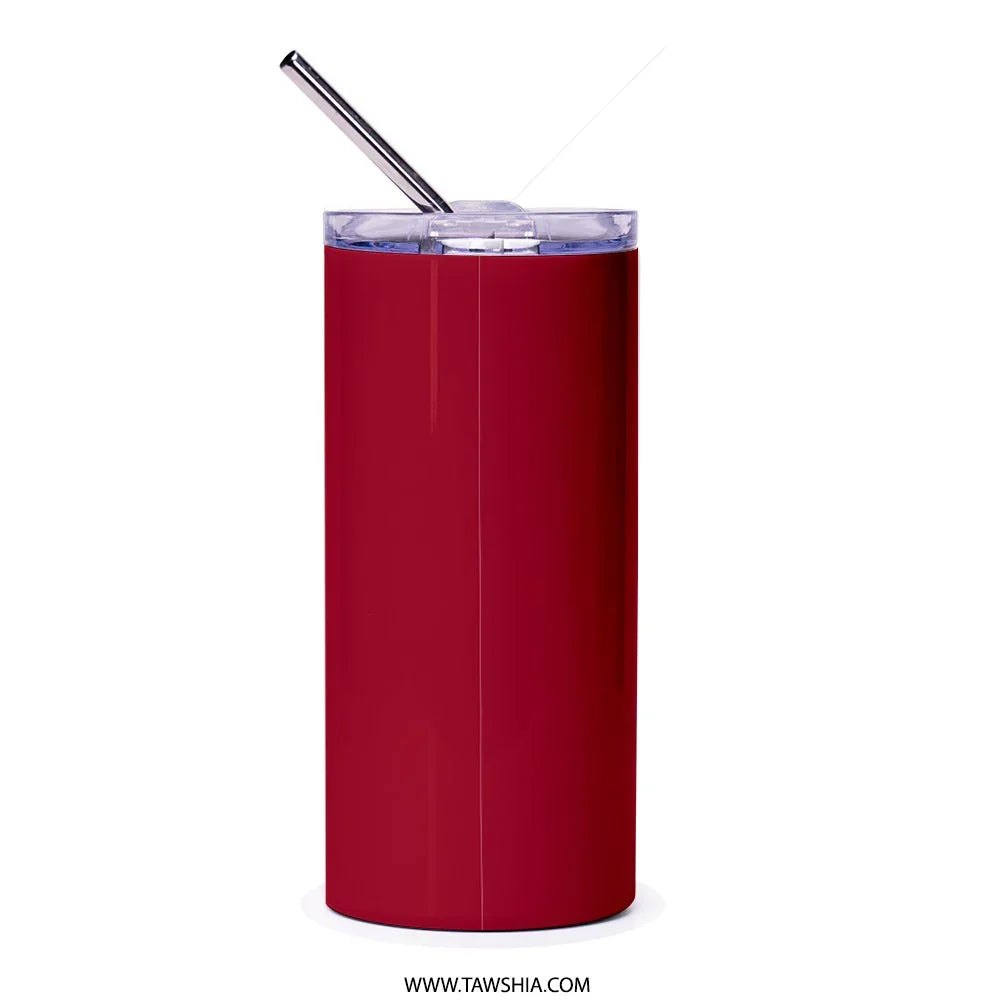 Insulated Travel Mug with Straw product type
