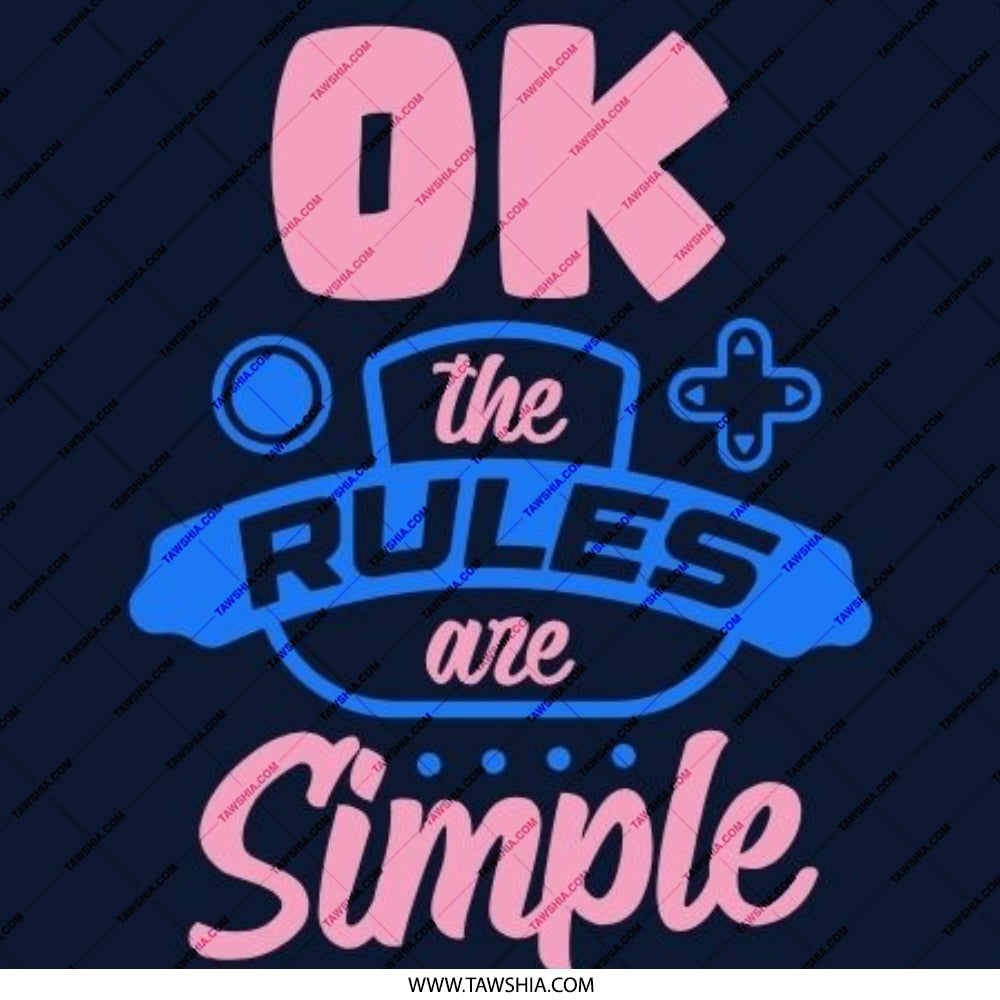 Ok the rules are simple Pinback Button, Gamer Pin, Geek Gift, Gaming Button, Simple Gamer Pinback Button, Video Gamer Button, Gift for - Tawshia