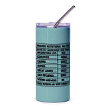 Friends Nutritional Facts Tumbler, Funny Friend Gift, Best Friend Tumbler, Unique Gift for Her, Sister Gift Idea, Bestie Present - Tawshia