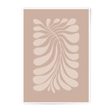 Abstract Leaf Photographic Print, Botanical Wall Art, Neutral Tone Art, Modern Art Print, Home Decor, Scandinavian Decor, Minimalist Design - Tawshia