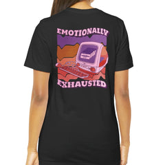 Emotionally Exhausted Vintage Computer Graphic product
