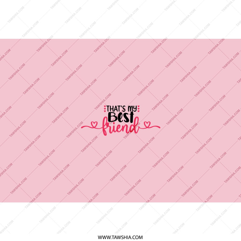 Best Friend Tumbler, Friendship Gift, Gift for Her, Bestie Tumbler, Cute Tumbler, Friend Tumbler, Birthday Gift for Friend - Tawshia