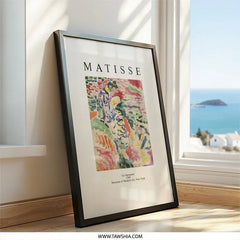 Matisse La Japonaise Wall Art, Henri Matisse Print, Fauvism Painting Poster, Modern Art Print, Home Decor Wall Art - Tawshia