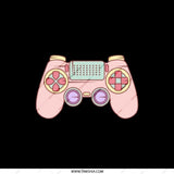 Game On Pocket Mirror, Pink Game Controller, Gamer Gift, Portable Mirror, Compact Makeup Mirror, Cute Gift for Her, Pocket Mirror - Tawshia