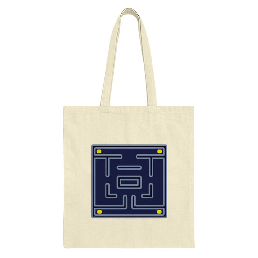 Maze Tote Bag, Geometric Tote, Puzzle Design Bag, Novelty Gift Bag, Unique Tote Bag, Stylish Carryall, Cool Design Tote, Fun Tote Bag - Tawshia