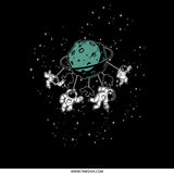 Astronauts Floating Around the Moon T-Shirt product type