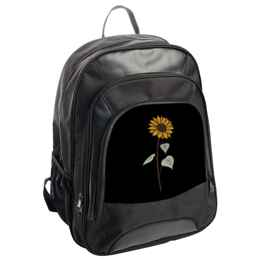 Sunflower Backpack, Floral Backpack, Nature Lover Gift, Stylish Backpack, Everyday Backpack, Unique Design Backpack (136 characters) - Tawshia