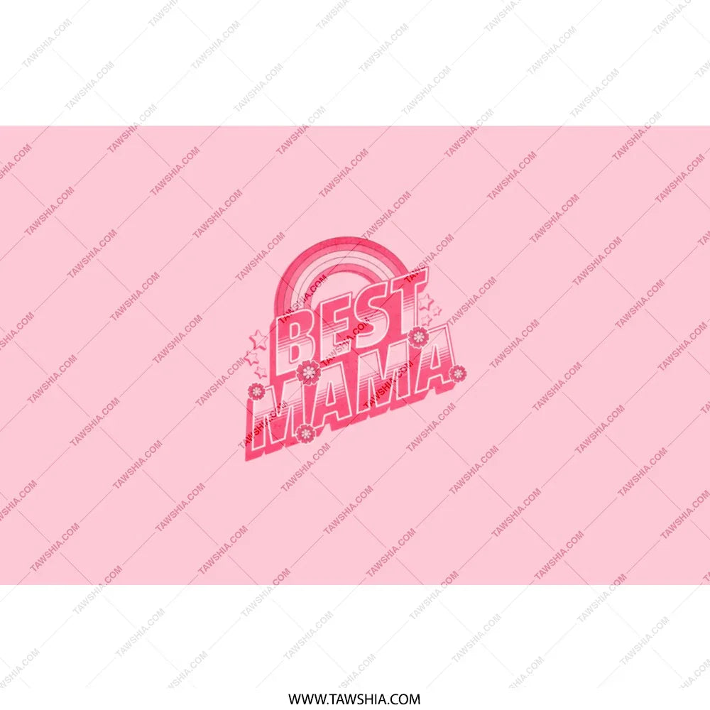 Best Mama Rainbow Graphic Print product type