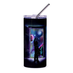 Cosmic Child Opening Door Travel Tumbler product