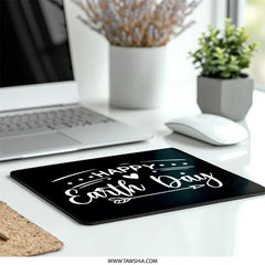 Happy Earth Day Mouse Pad, Eco Friendly Gift, Save Earth Desk Decor, Cute Environmental Mousepad, Earth Day Office Gift, Earth Day - Tawshia