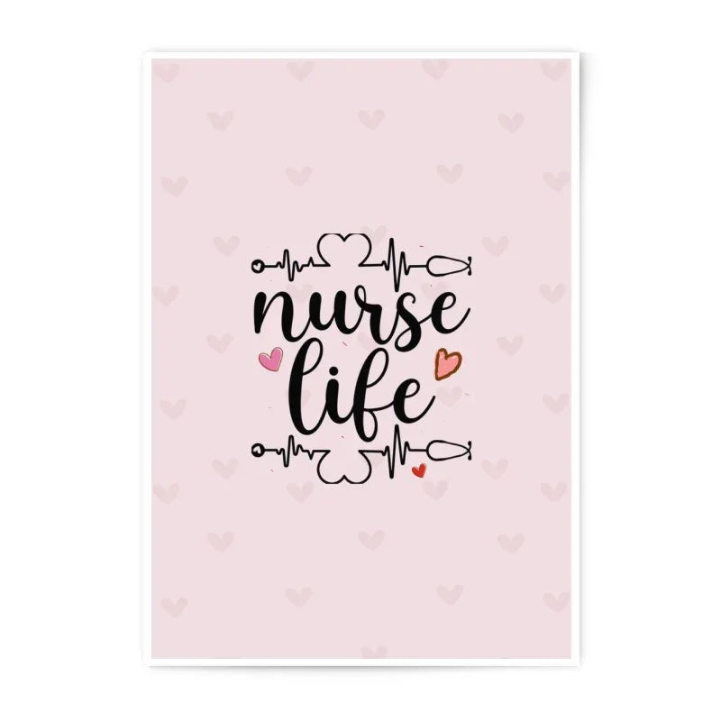 Nurse Life Photographic Prints, Healthcare Art Decor, Medical Prints, Gift for Nurses, Appreciation Gift, Wall Decor, Home Decor - Tawshia