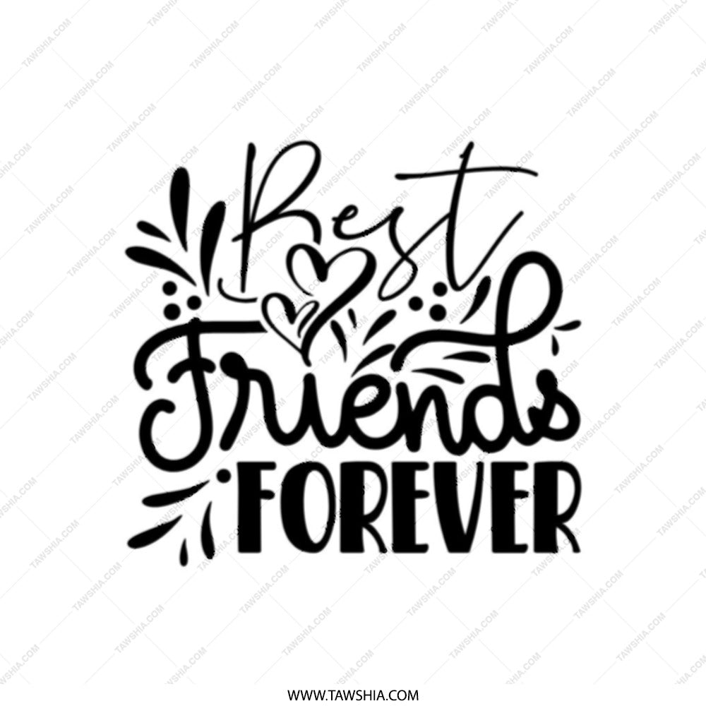 Best Friends Forever Tote Bag, Friendship Gift, Gift for Bestie, BFF Tote, Matching Tote Bags, Best Friend Gifts, Custom Tote Bag - Tawshia